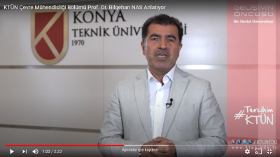 KTÜN Çevre Mühendisliği Bölümü Tanıtım Filmi Prof. Dr. Bilgehan NAS Kişisel Websitesi